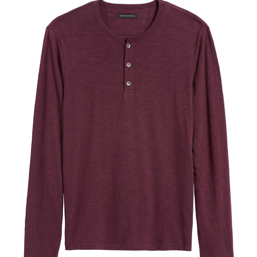 Vintage Henley Ribbed Field Master